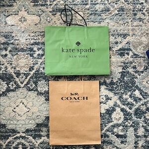 Kate Spade & Coach Shopping Bags